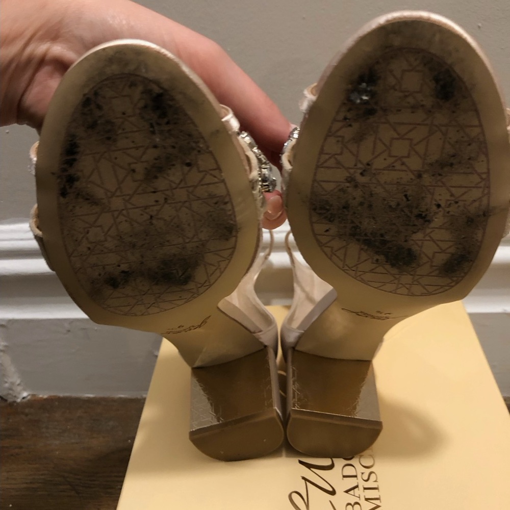 Jewel by Badgley Mischka size 9.5 evening sandal. - Picture 5 of 5